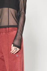 ACIDWASH LOGO SWEATPANTS